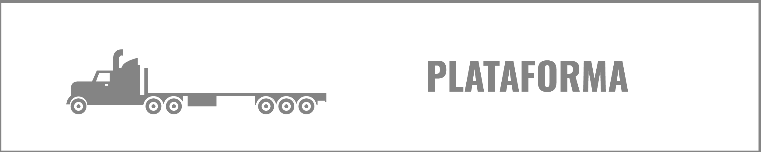 boton camión Plataforma