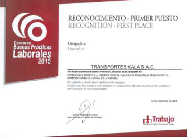 CERTIFICACIÓN BUENAS PRACTICAS LABORALES